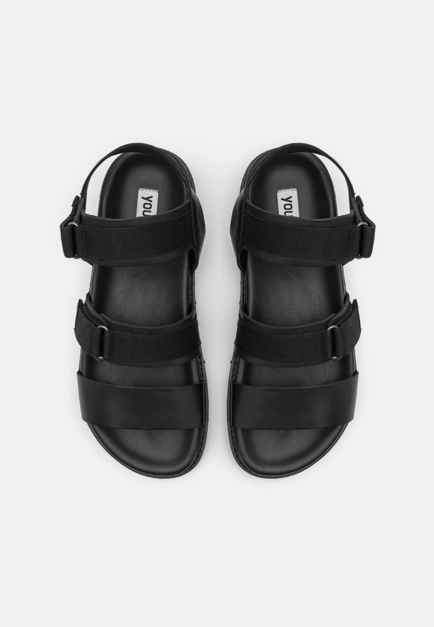 YOURTURN Unisex - Sandalen - Black 6 YOURTURN Unisex - Sandalen - Black - Afbeelding 4