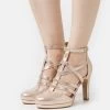 Tamaris Plateaupumps - Light Gold Glam