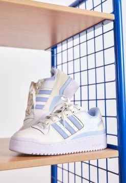 Adidas Originals Forum Bold Stripes W - Sneakers Laag - Off White/Clear Sky/White -Schoenen Serie Winkel 749e9df6dccb4344bbef42f3b6def0f2