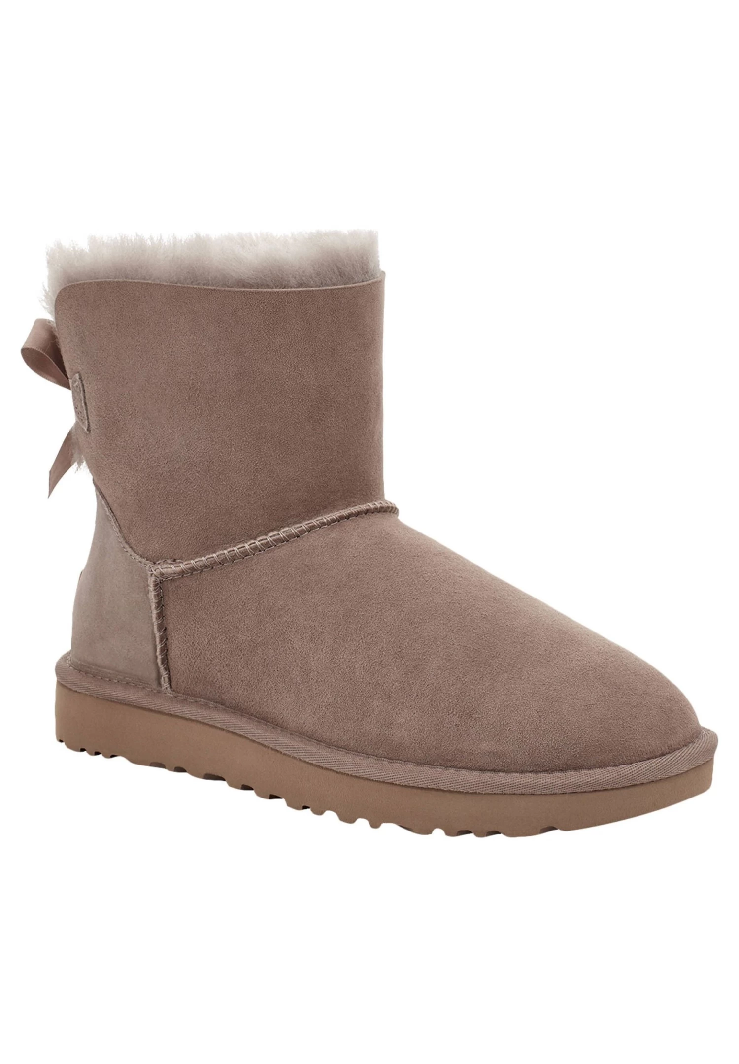 Ugg Mini Bailey Bow - Korte Laarzen - Caramel 5 Ugg Mini Bailey Bow - Korte Laarzen - Caramel - Afbeelding 3
