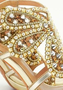 Alma En Pena Burano - Sandalen Met Hoge Hak - Gold 11 Alma En Pena Burano - Sandalen Met Hoge Hak - Gold -Schoenen Serie Winkel 76a8b91dcf234219bedb7d68900bb19d