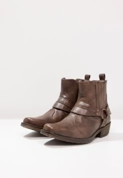 Mustang Cowboy-/Bikerlaarsjes - Braun 10 Mustang Cowboy-/Bikerlaarsjes - Braun -Schoenen Serie Winkel 8e8911c872b24feb97a7736b47757411