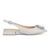 Alma En Pena Vermouth - Slingback Ballerina´S - Plata