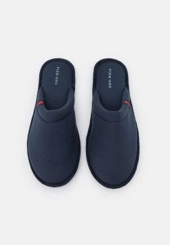 Pier One Pantoffels - Dark Blue -Schoenen Serie Winkel a980ddae57c846959579e8a4a1384f89