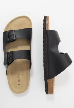 Pier One Unisex - Pantoffels - Black -Schoenen Serie Winkel a98de5f417bd4f57b176937b18a12ab7