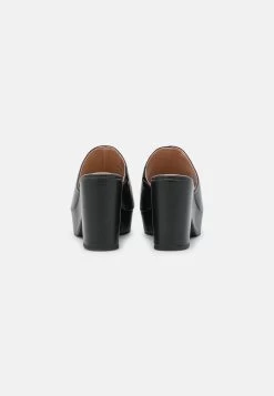 Wide Fit - Muiltjes Met Hak - Black -Schoenen Serie Winkel b55520beef73467197135975547764b9