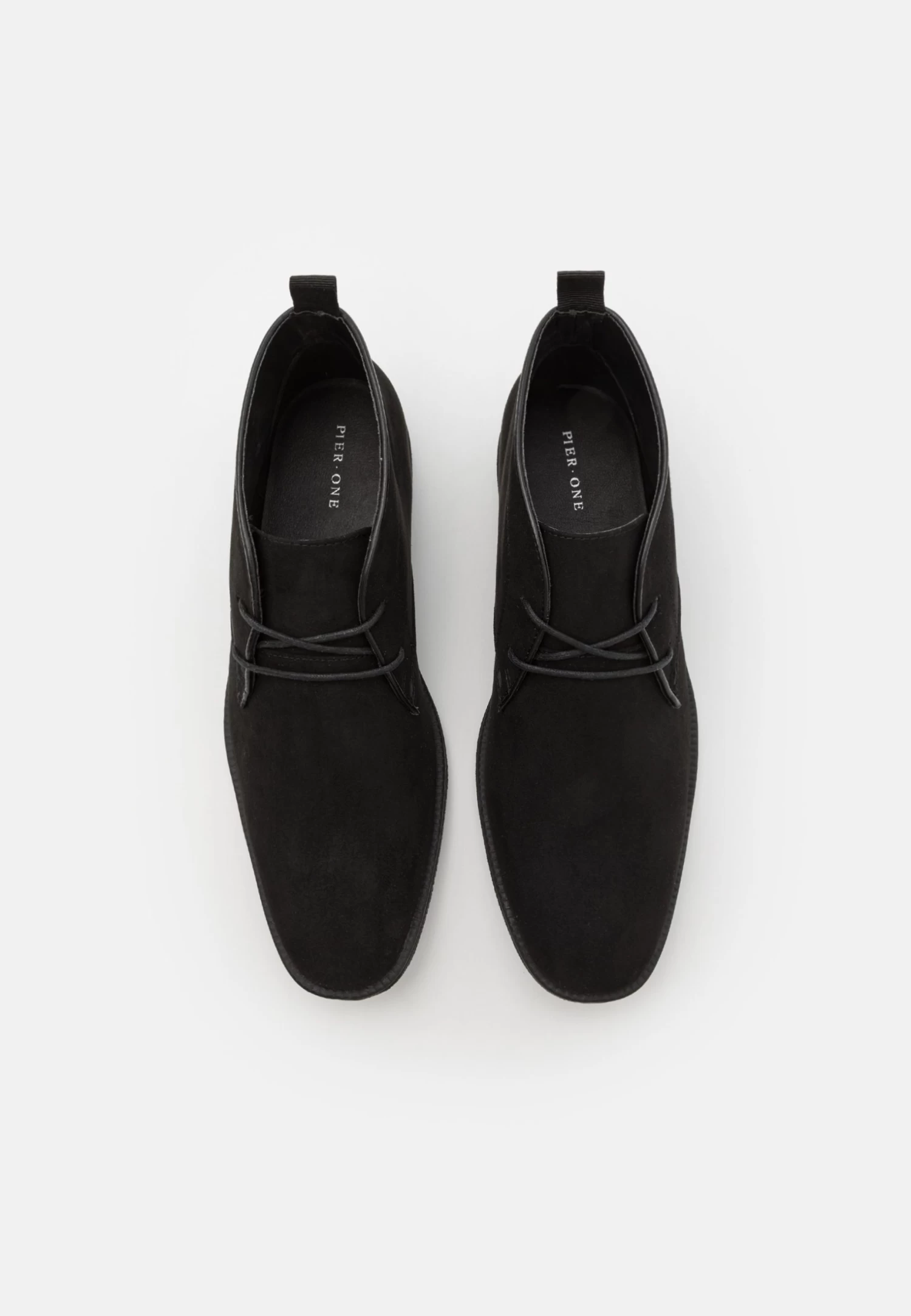 Pier One Unisex - Sportieve Veterschoenen - Black 6 Pier One Unisex - Sportieve Veterschoenen - Black - Afbeelding 4