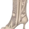 Gerry Weber Civita 09 - Cowboy-/Bikerlaarsjes - Creme -Schoenen Serie Winkel c4d1e40f07be477da4ecd3d453aac997