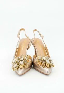 Alma En Pena Lagos - Hoge Hakken - Gold -Schoenen Serie Winkel c5e199655b6248588ece2b7891c95ea4