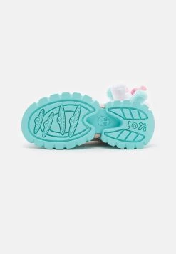 KOI FOOTWEAR Melanie Martinez Sweet Teddy Bear Platform Boots - Korte Laarzen - Blue/Pink/White -Schoenen Serie Winkel d91d5964a2a6422b8f070bffa4e6b686